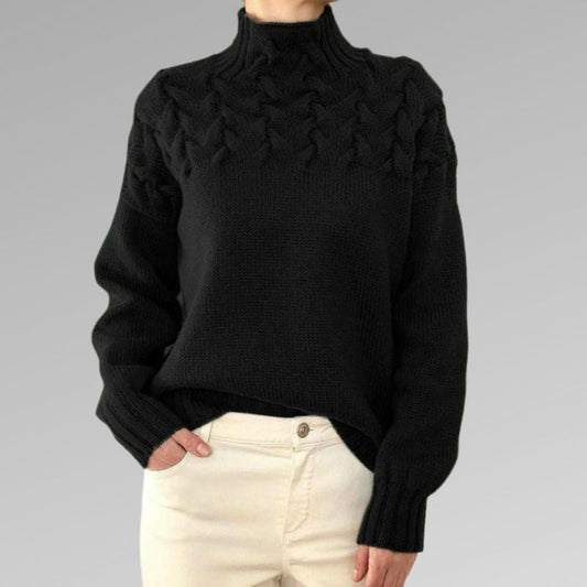 Paloma | Elegant Cable Knit Sweater