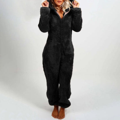 Monica | Cosy Fleece Jumpsuit