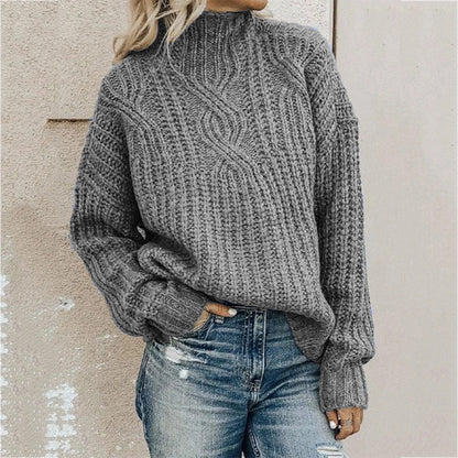 Tanya | Knitted Turtleneck Jumper