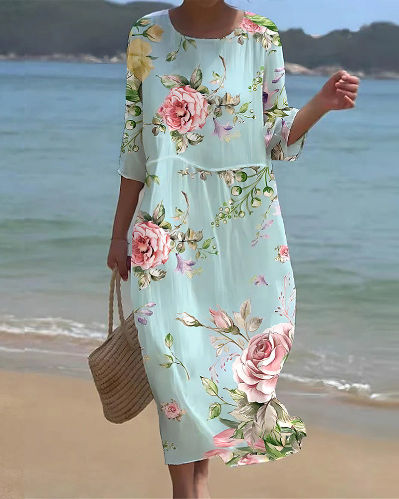 Sonia | Elegant Floral Dress