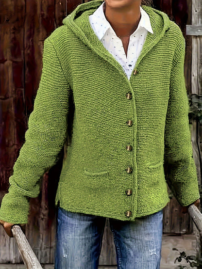 Whare | Wool Cardigan With Buttons