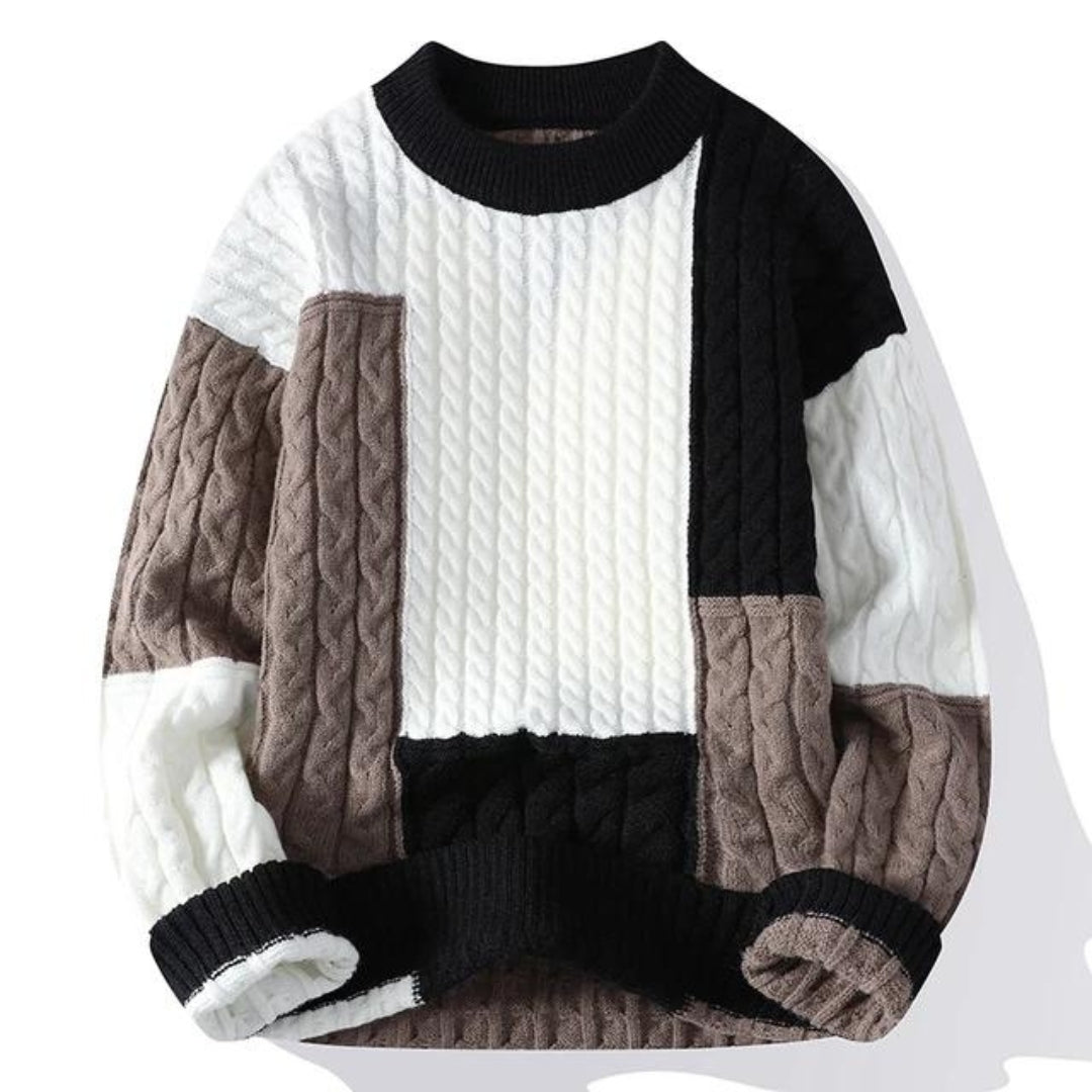 Leonardo | Patchwork Sweater