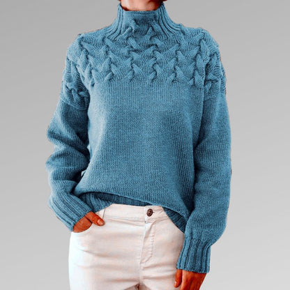 Paloma | Elegant Cable Knit Sweater