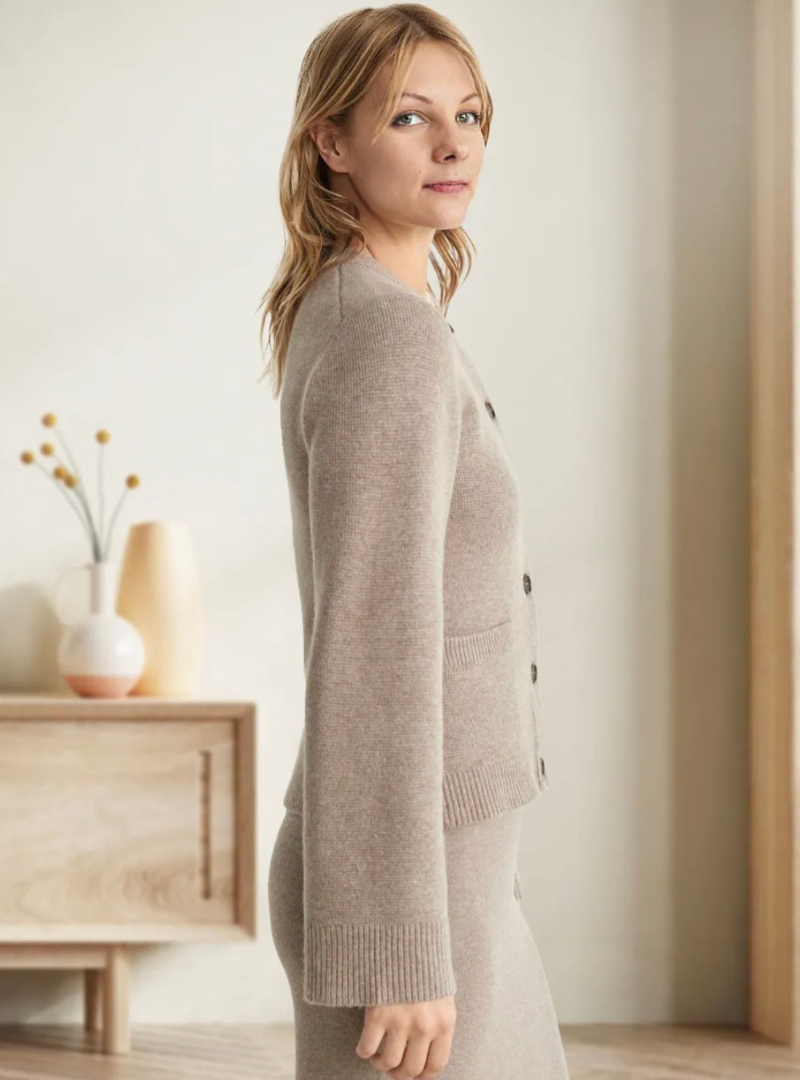 Alice | Soft Cardigan With Buttons