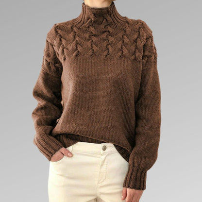 Paloma | Elegant Cable Knit Sweater