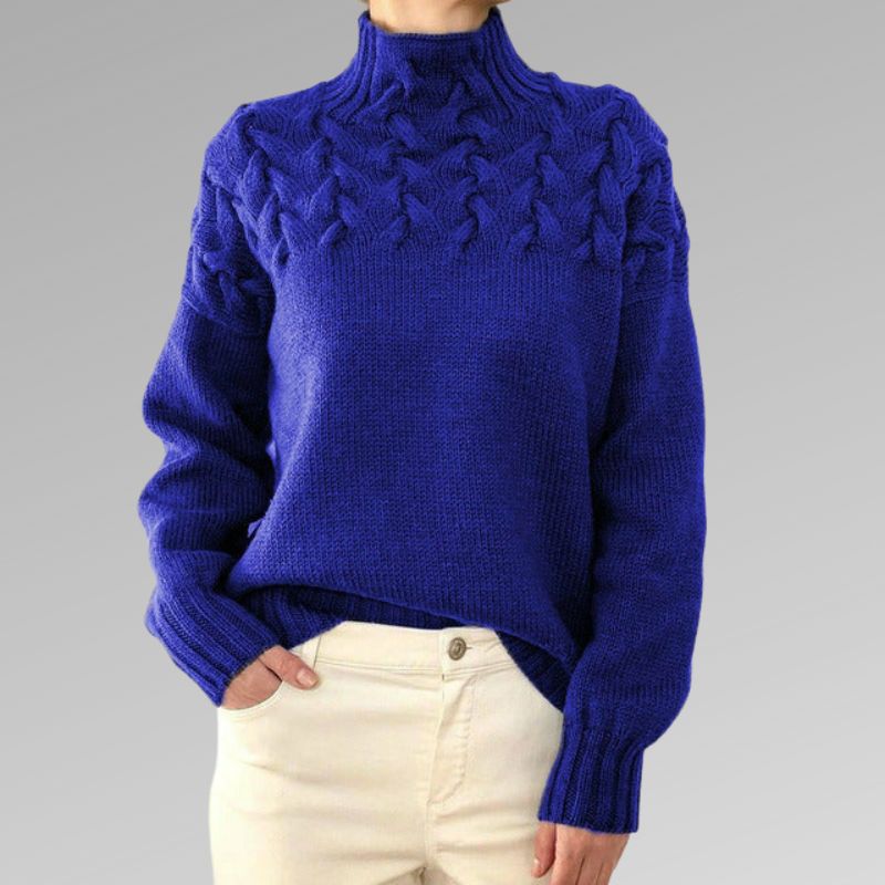 Paloma | Elegant Cable Knit Sweater