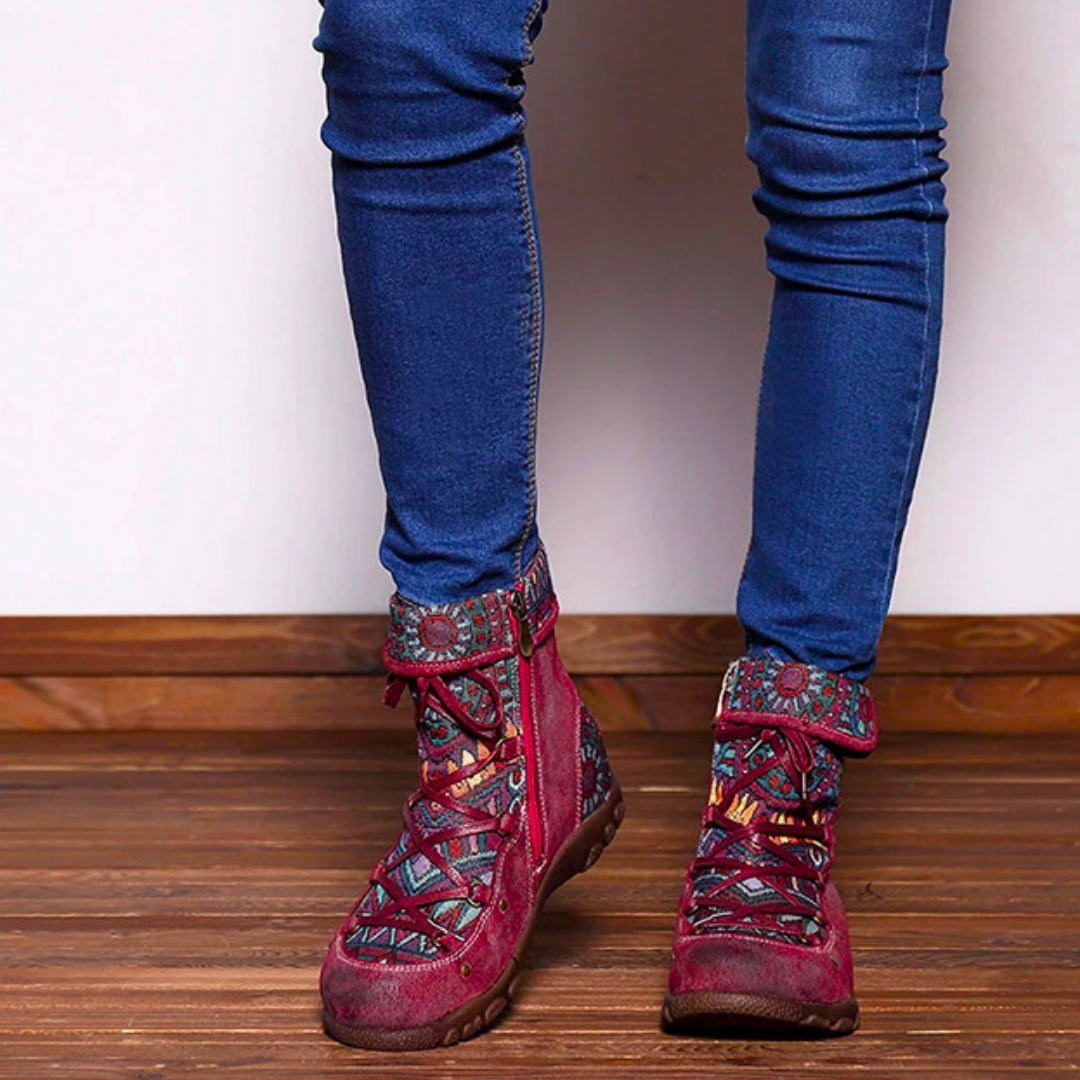 Trudie | Bohemian Leather Boots