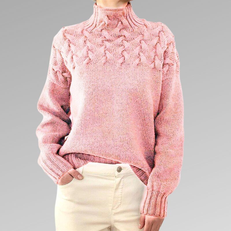 Paloma | Elegant Cable Knit Sweater