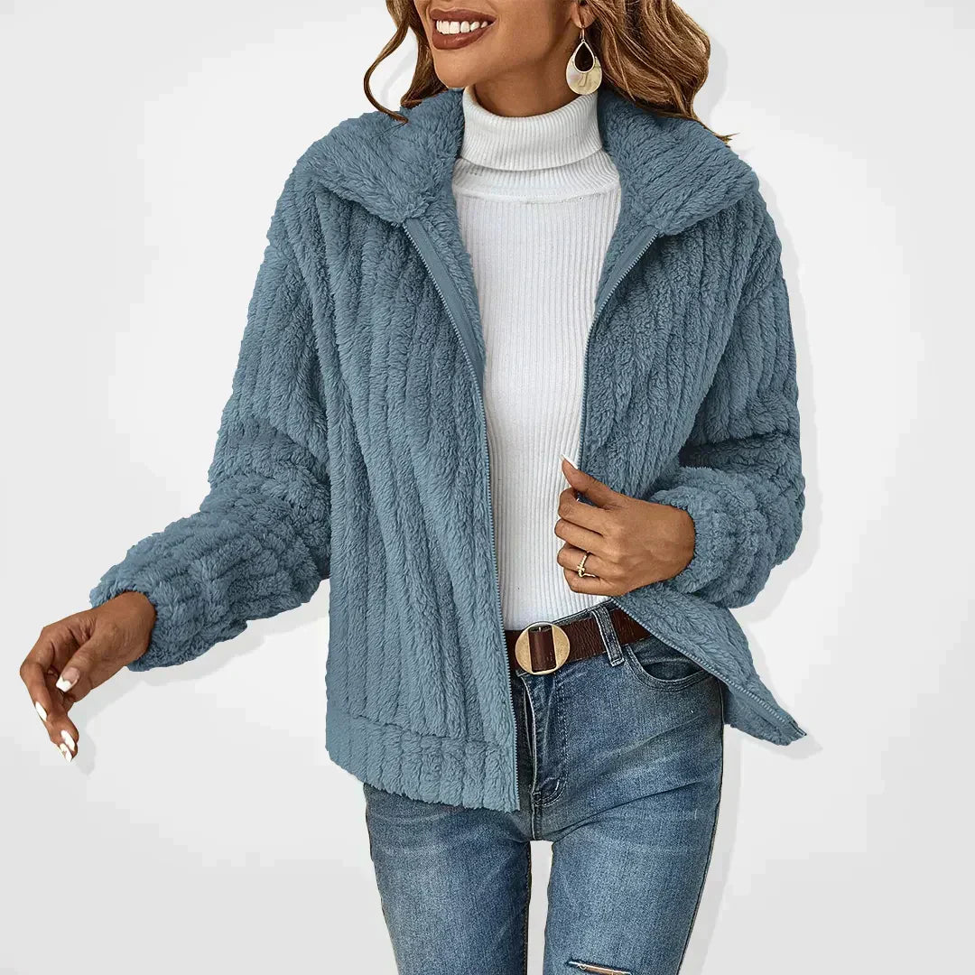 Emmy | Casual Plush Cardigan