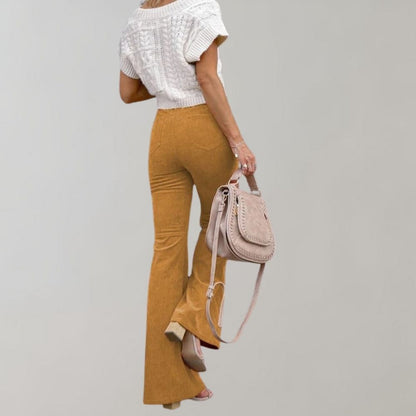 Mabel | Trendy Corduroy Trousers