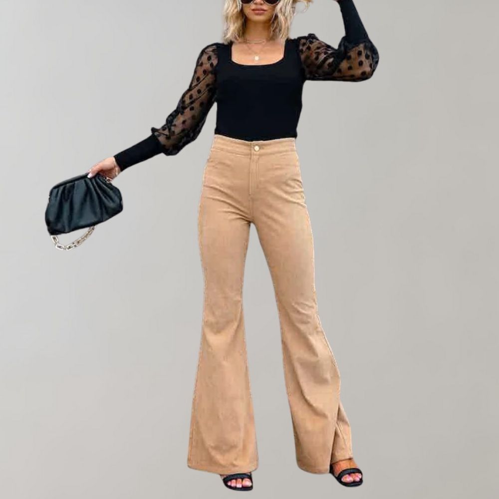 Mabel | Trendy Corduroy Trousers