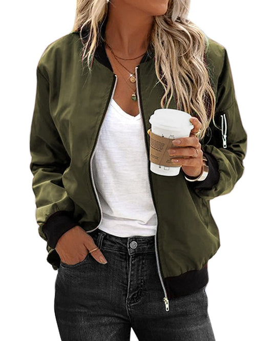 Kirsty | Stylish Bomber Jacket