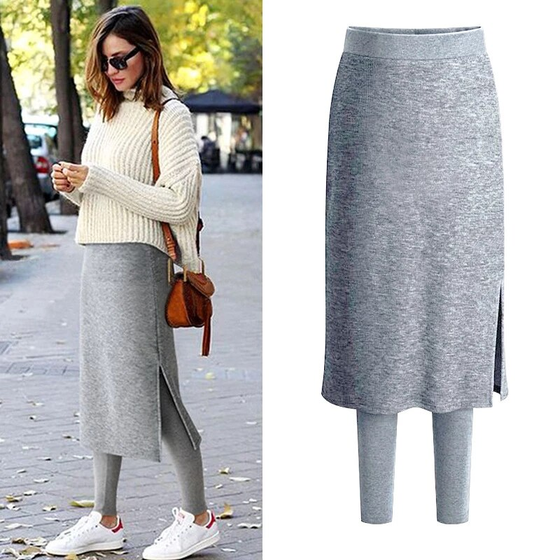 Janene | Skirt With Leggings