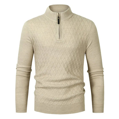 Leo | Stylish Half-zip Sweater