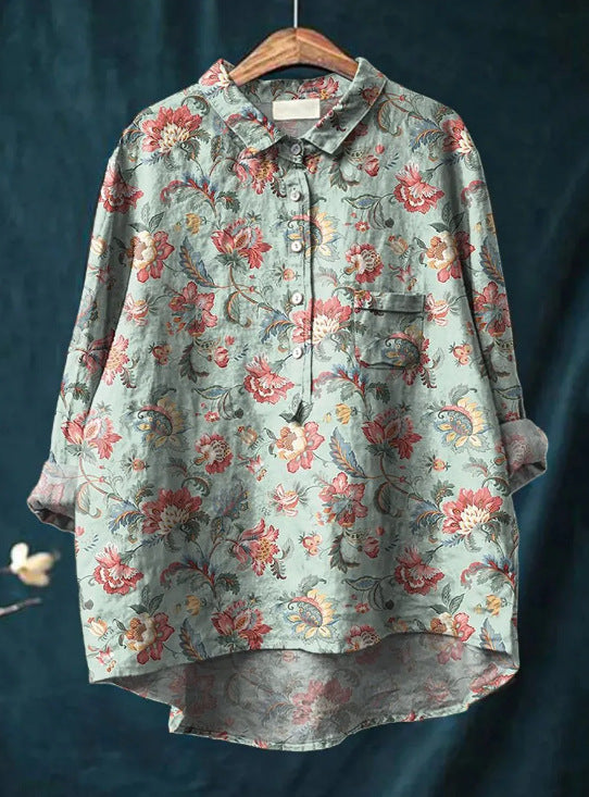 Narelle | Floral Blouse