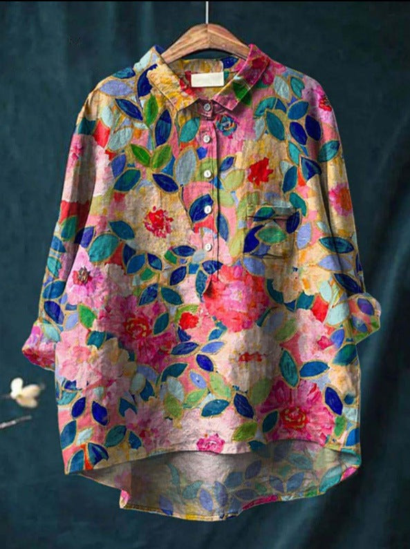 Narelle | Floral Blouse