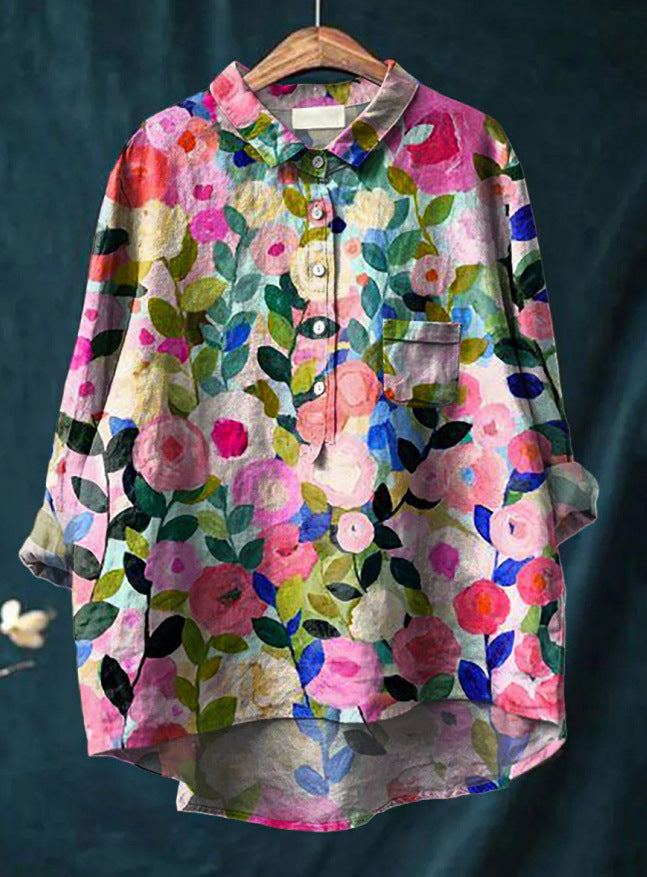 Narelle | Floral Blouse