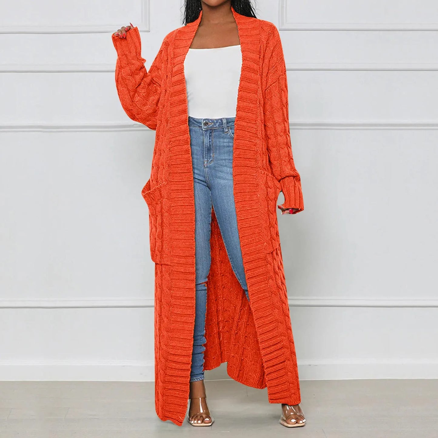 Marjorie | Stylish Long Cardigan