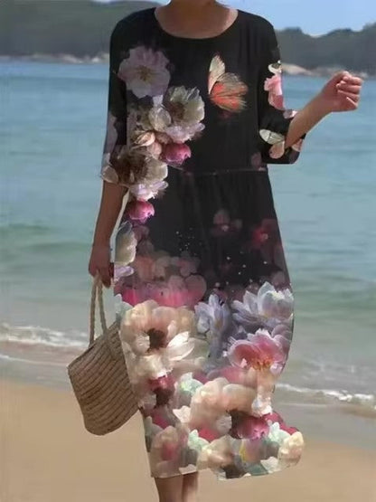 Sonia | Elegant Floral Dress