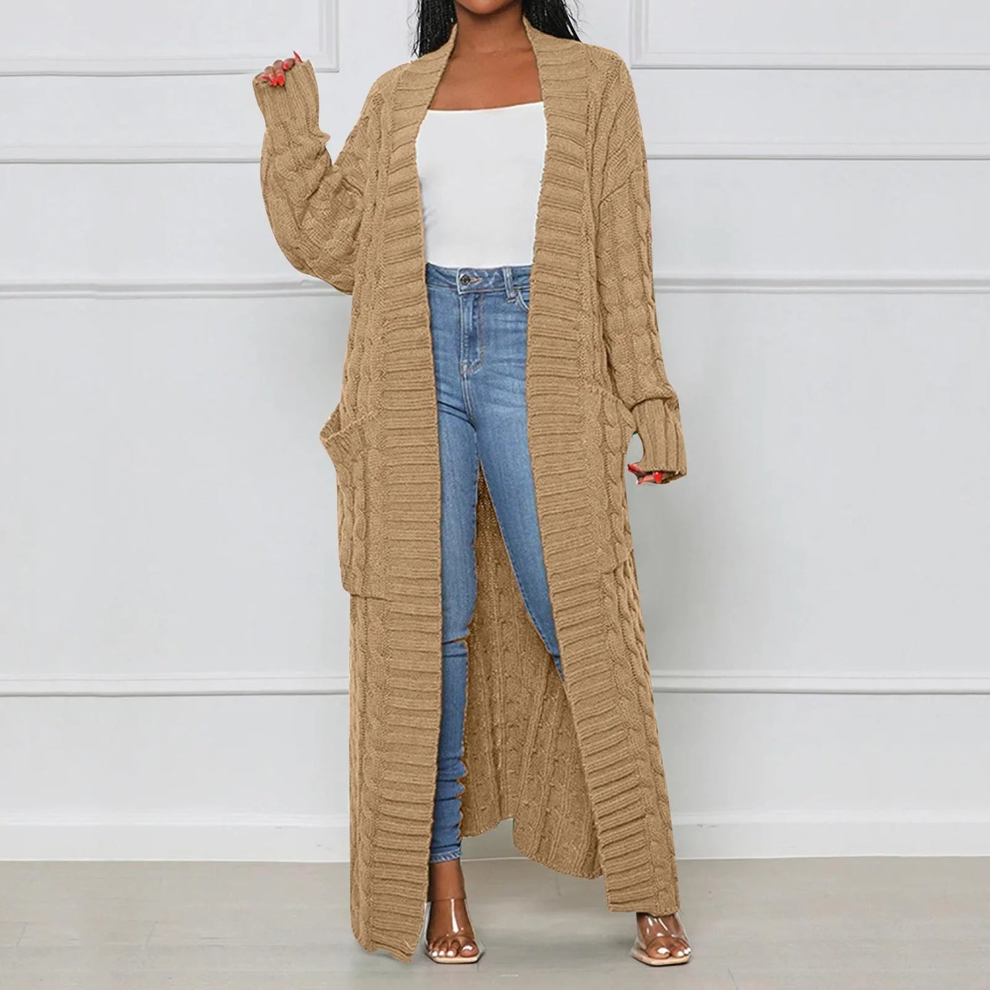 Marjorie | Stylish Long Cardigan