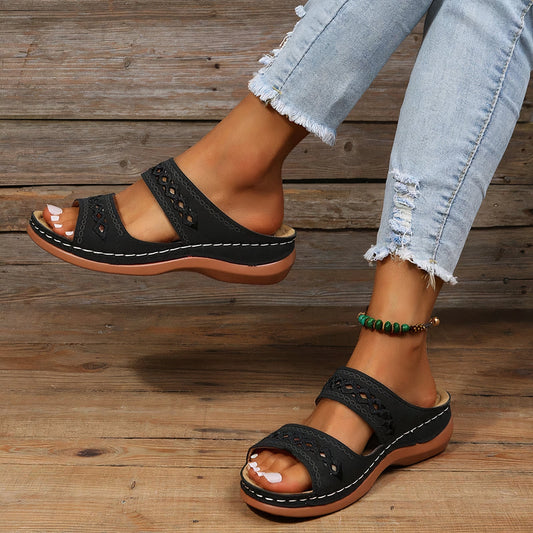 Rose | Orthopedic Leather Sandals