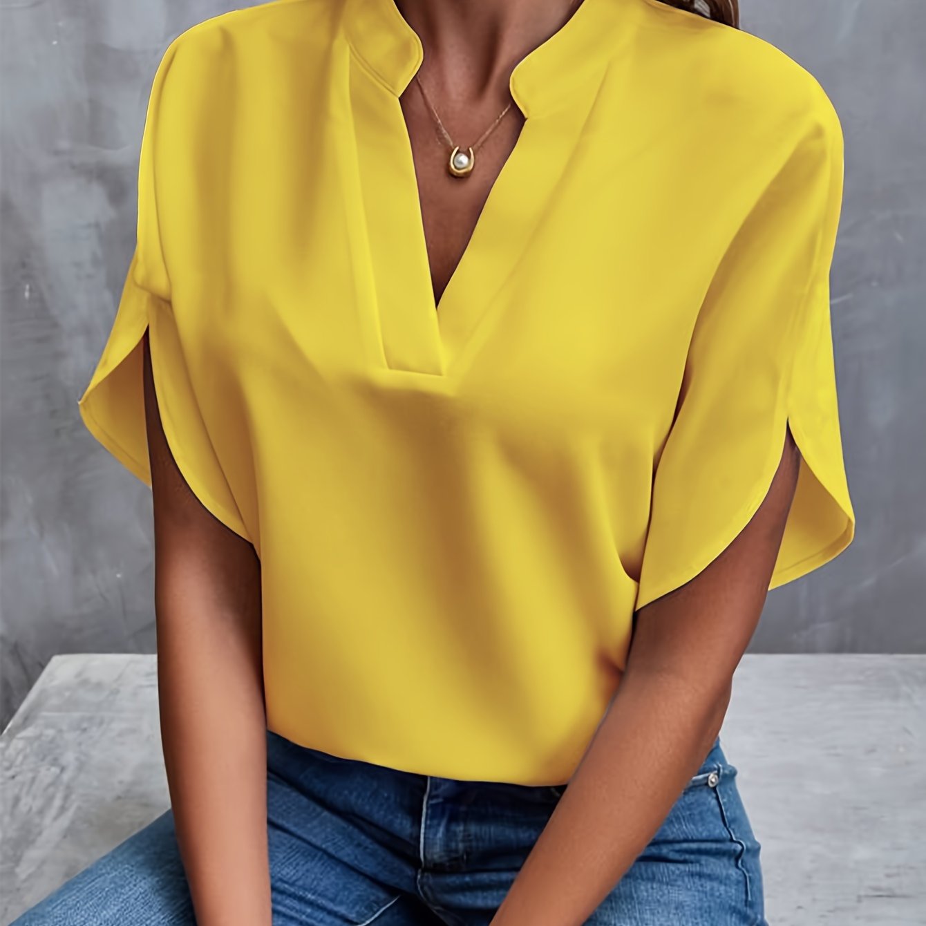 Furkana | Flared Sleeve Blouse