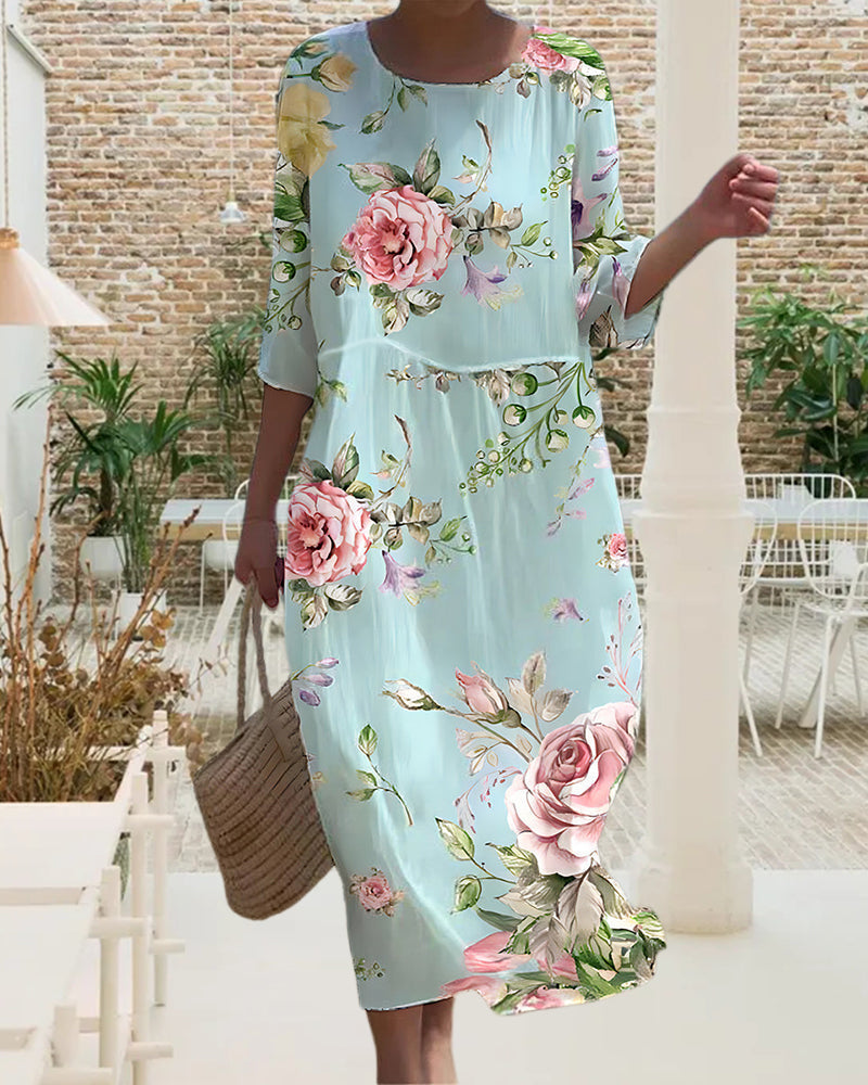 Sonia | Elegant Floral Dress