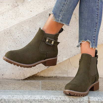 Hilary | Suede Ankle Boots