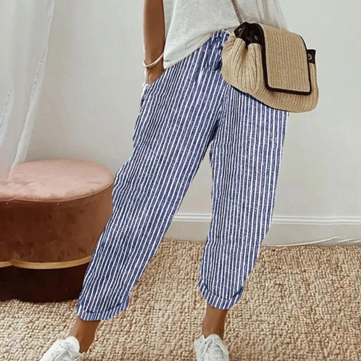 Mona | Comfortable Linen Pants