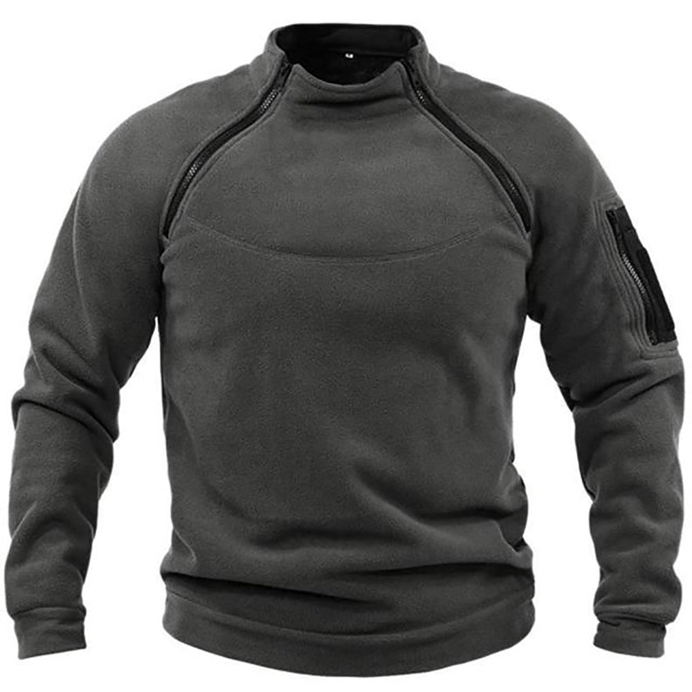 Cody | Solid Military Sweater