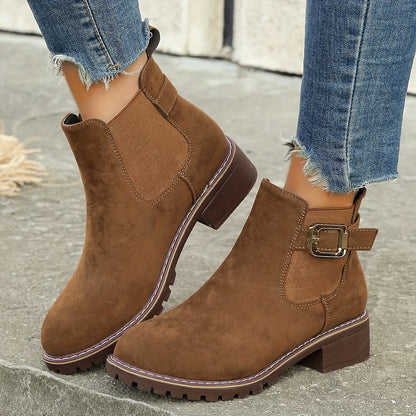 Hilary | Suede Ankle Boots